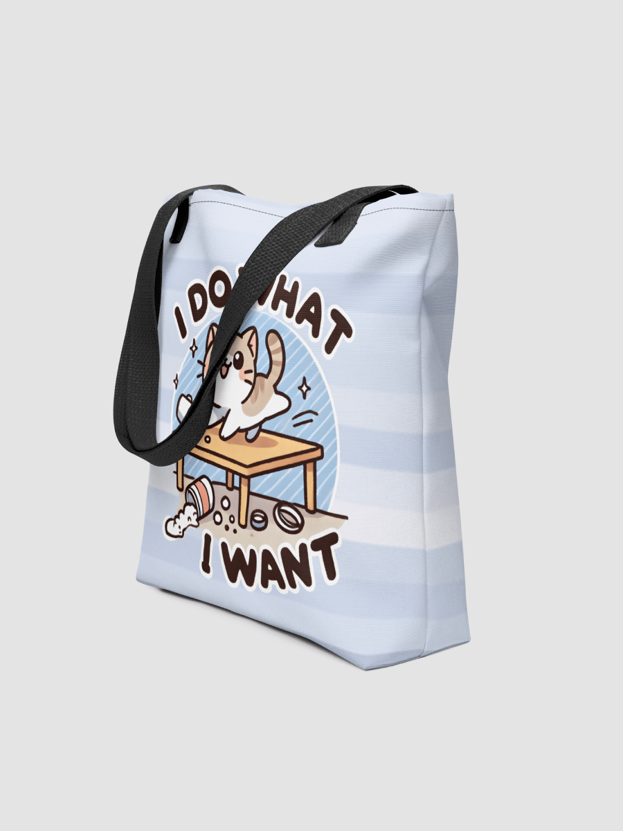 I Do What I Want Tote Bag – Stripes product image (2)