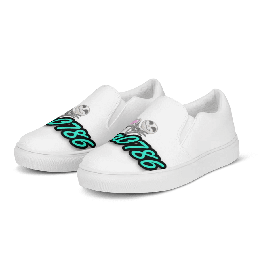 Pika0786 Gaming Winged Faces Women's Slip-On Shoes product image (3)