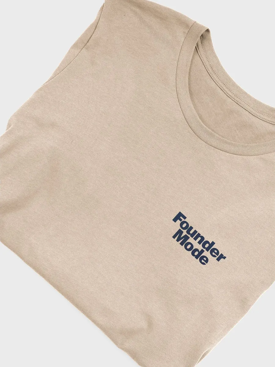 founder mode retro light t-shirt (100% cotton) product image (6)
