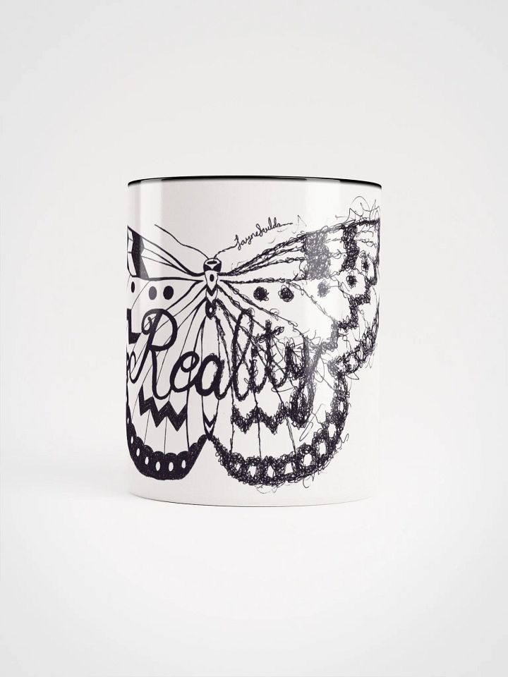Reality Moth White Mug product image (1)