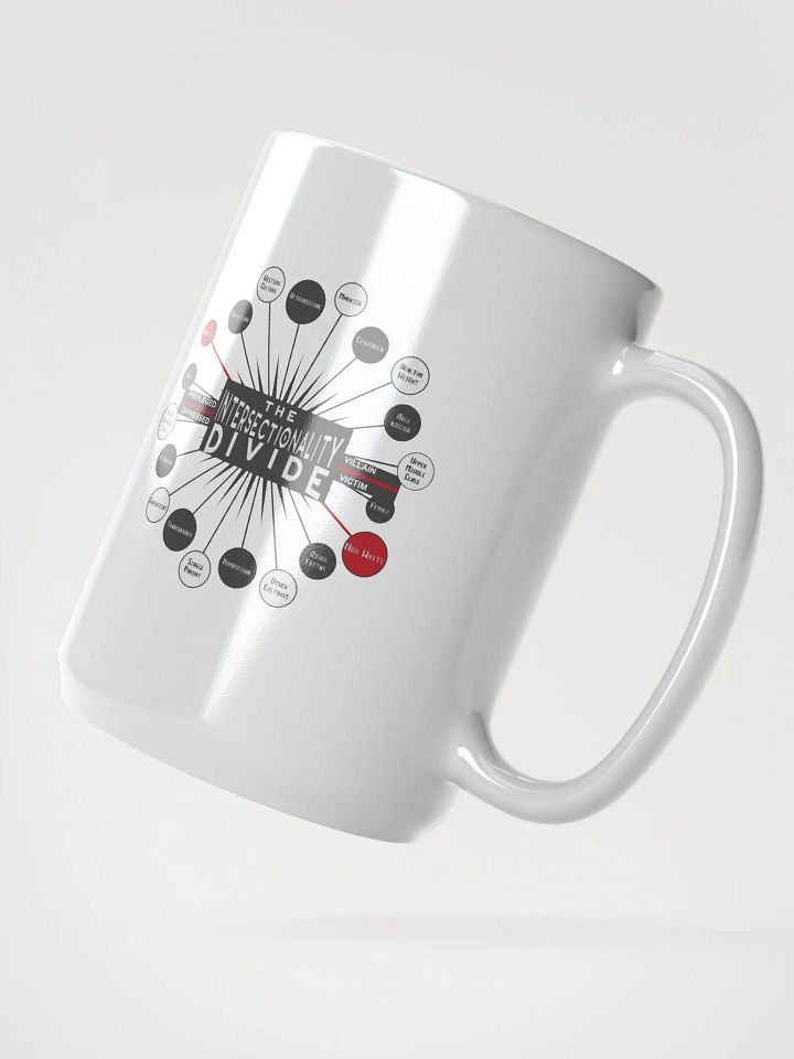 Intersectionality Ceramic Mug - 15oz | Social Justice and Truth Design product image (2)