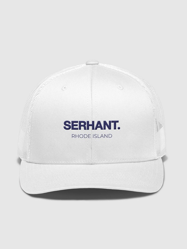 SERHANT. Rhode Island White Trucker Hat product image (1)