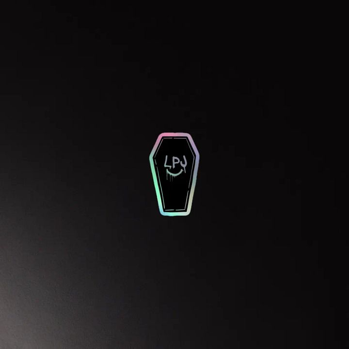 LPJ Holographic Coffin Sticker product image (4)