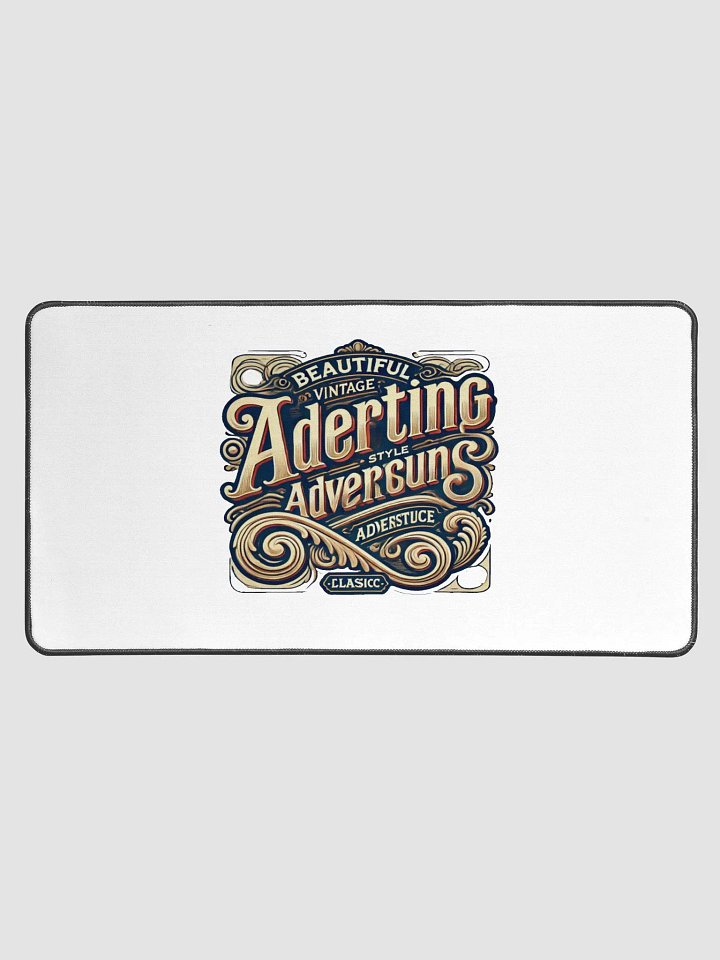Vintage Aderting Style Desk Mat product image (1)