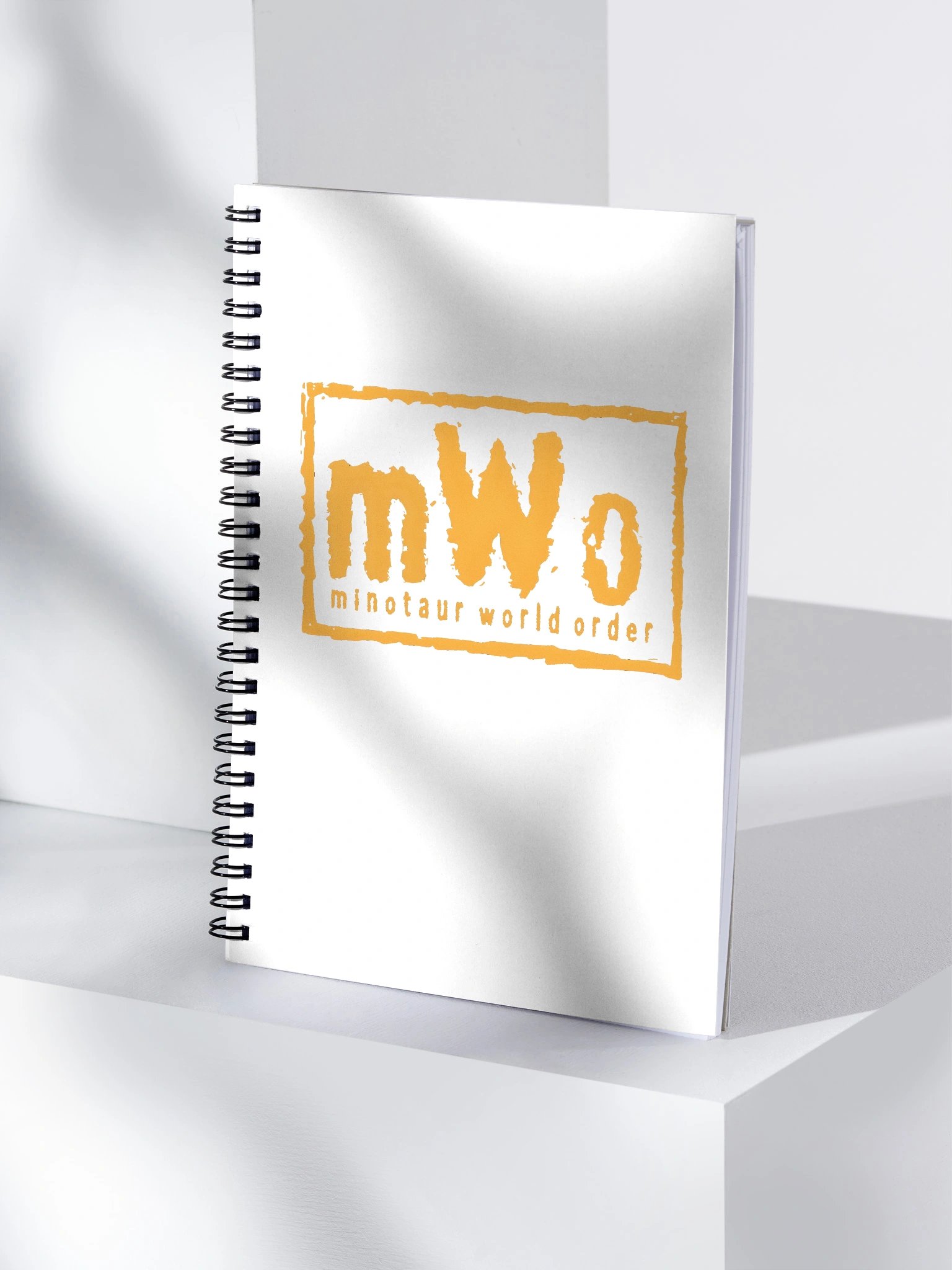 mWo Notebook w/ Championship Banner product image (4)