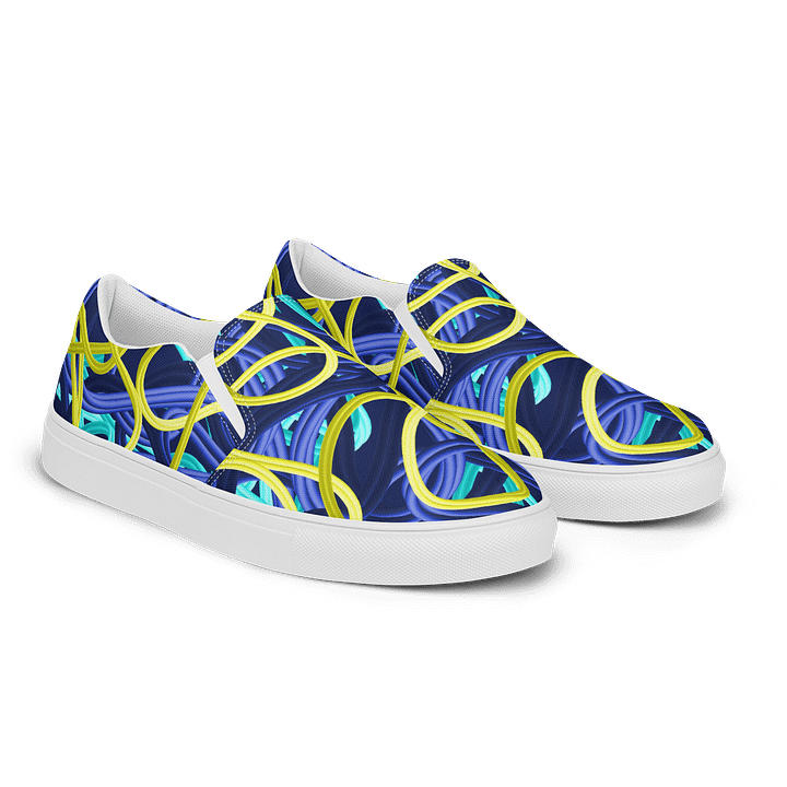 Chaos Knot Men's Slip-On Shoes product image (2)