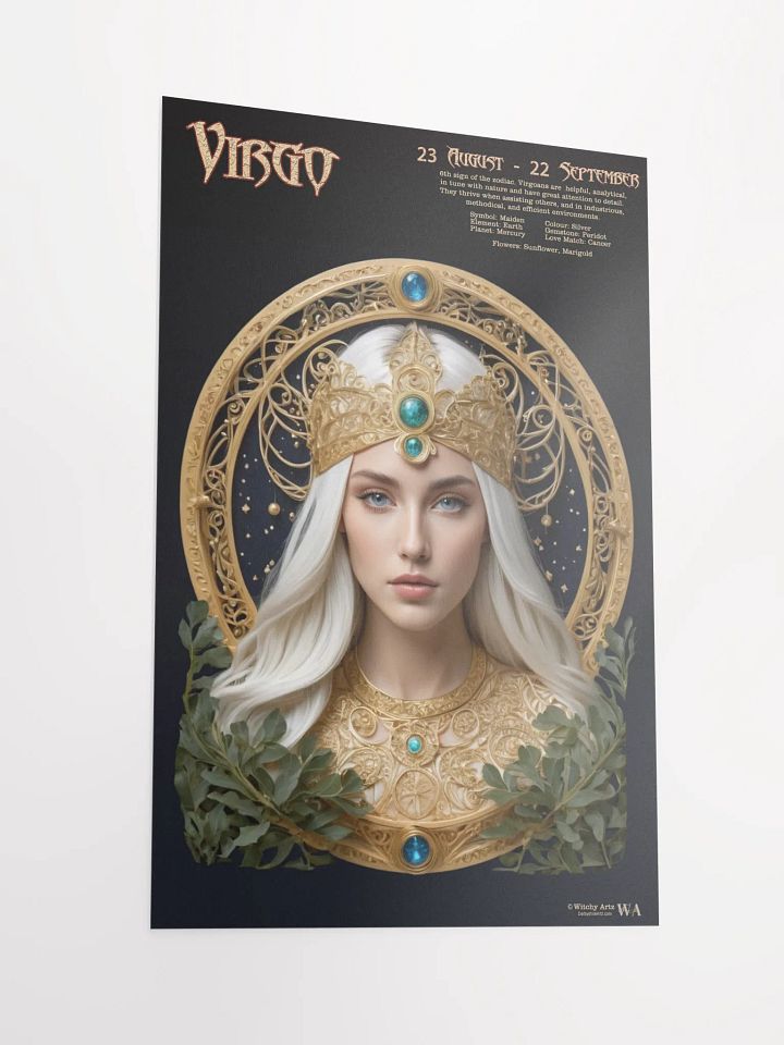 Western Zodiac Poster - VIRGO product image (5)