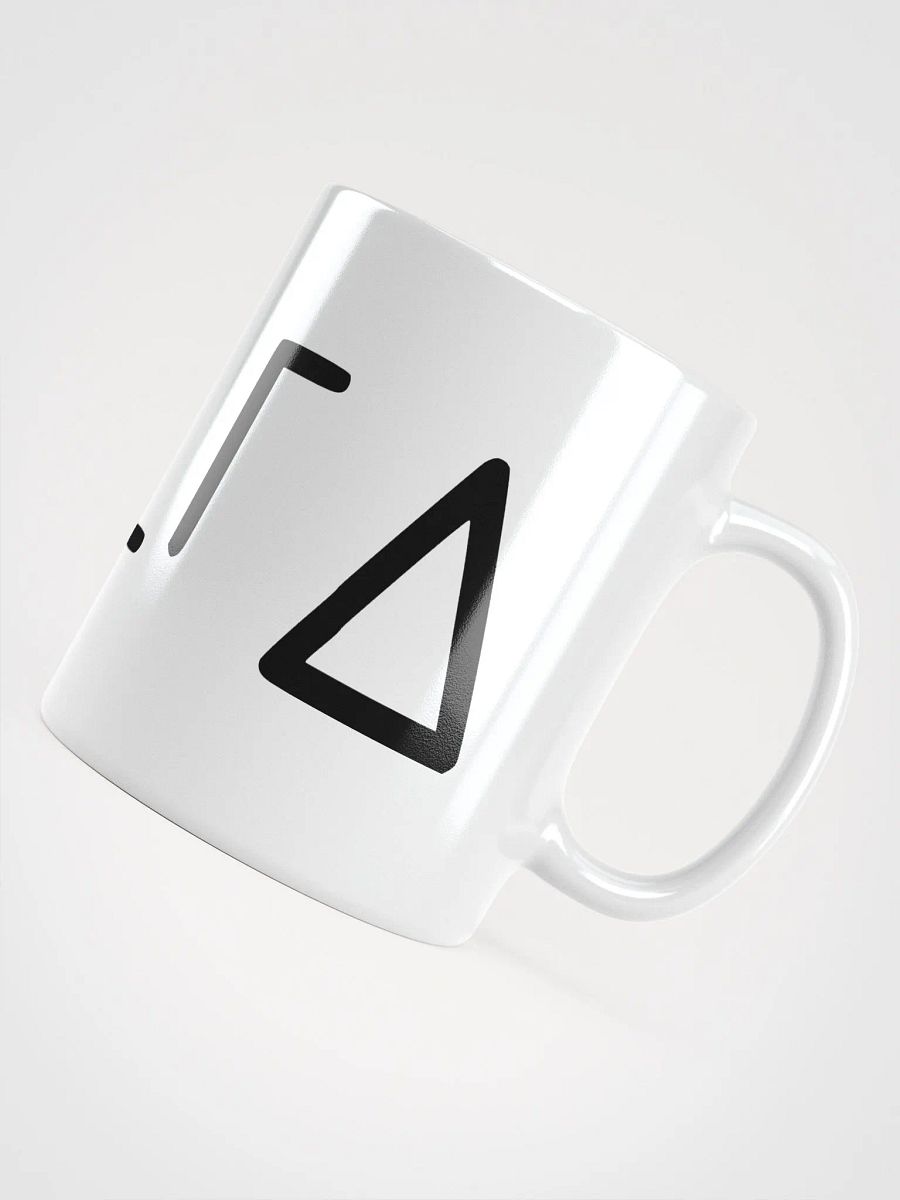 DELTA Mug Text Blk/Wht product image (5)