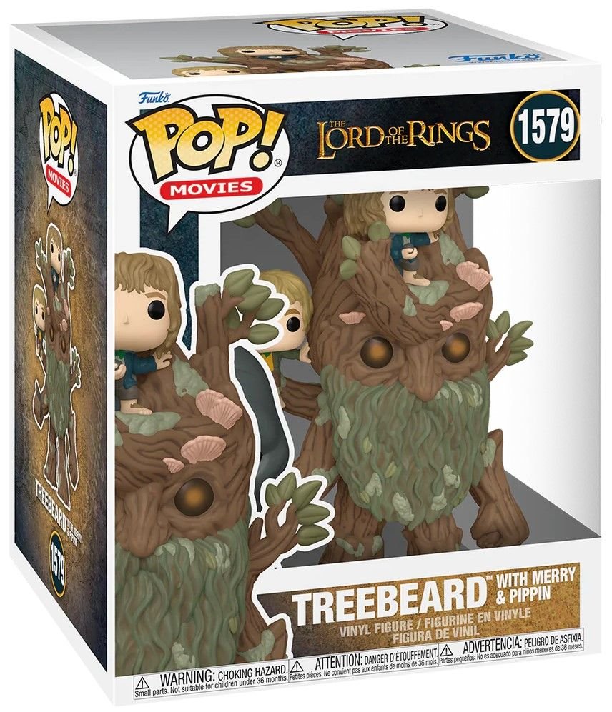 Funko POP! - The Lord of the Rings - Treebeard with Merry & Pipin, 15 cm product image (2)