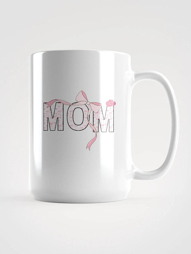 Mom's Pink Bow Coquette Love Mug