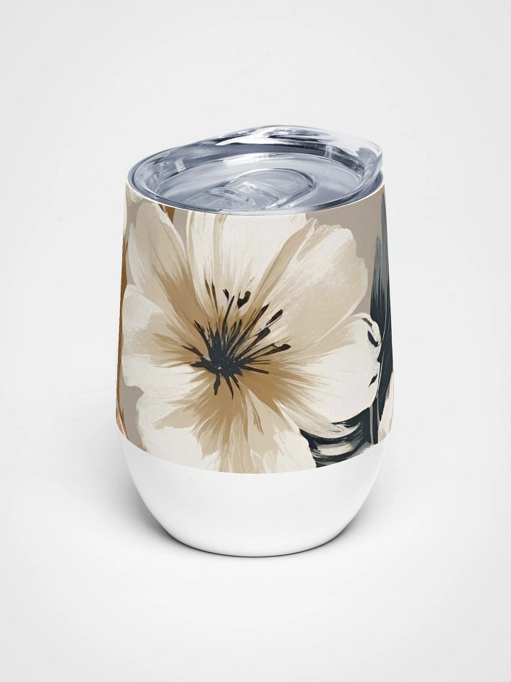 Floral Finesse Wine Tumbler product image (1)