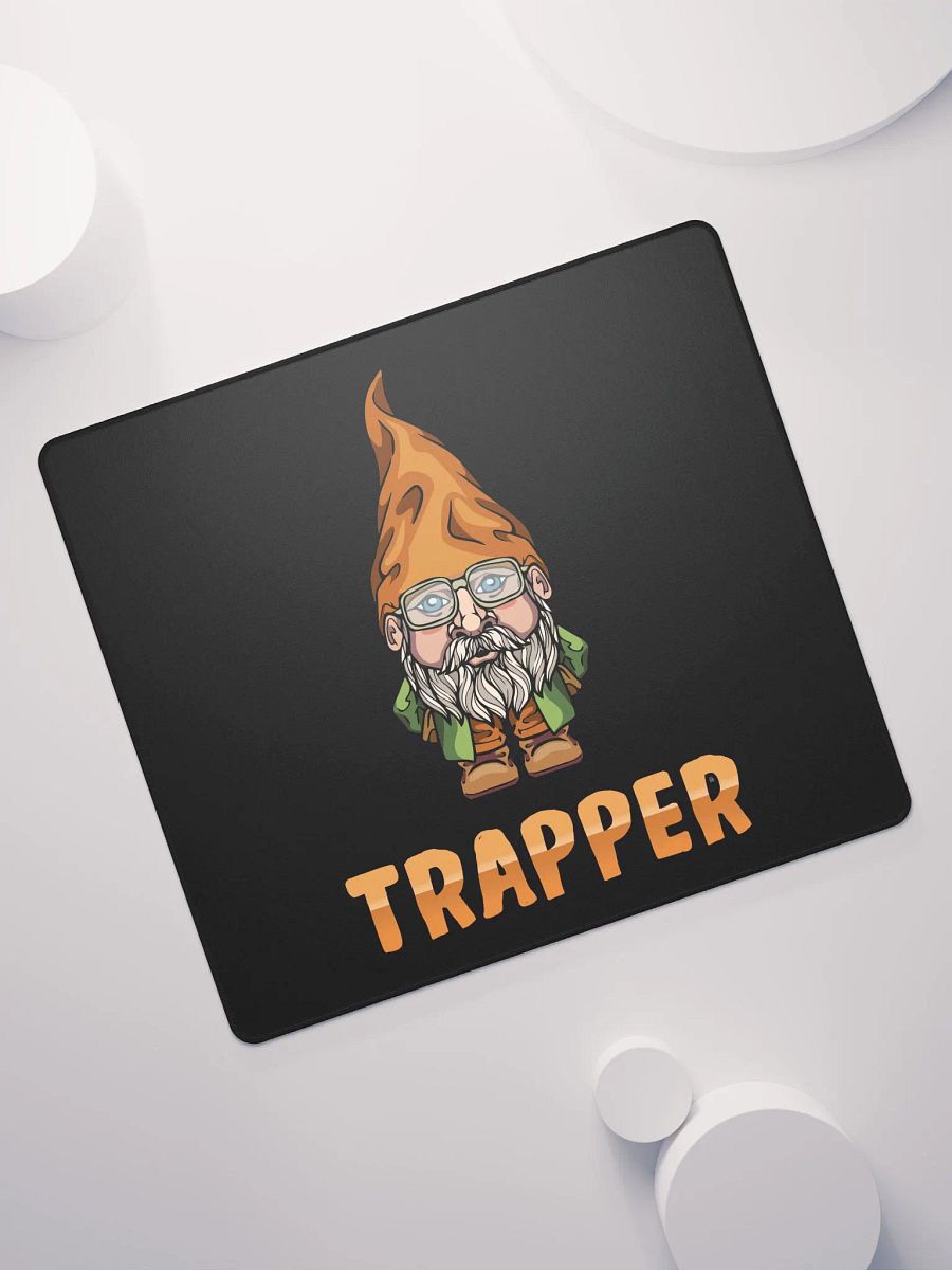 Trapper Logo Gaming Mouse Pad - Dark Background product image (7)