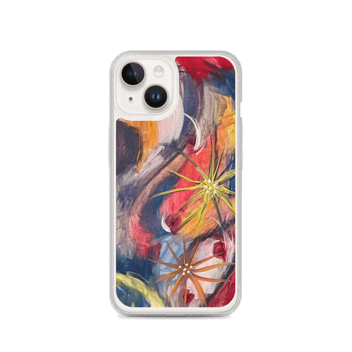 Vibrant Abstract Floral iPhone® Case product image (4)