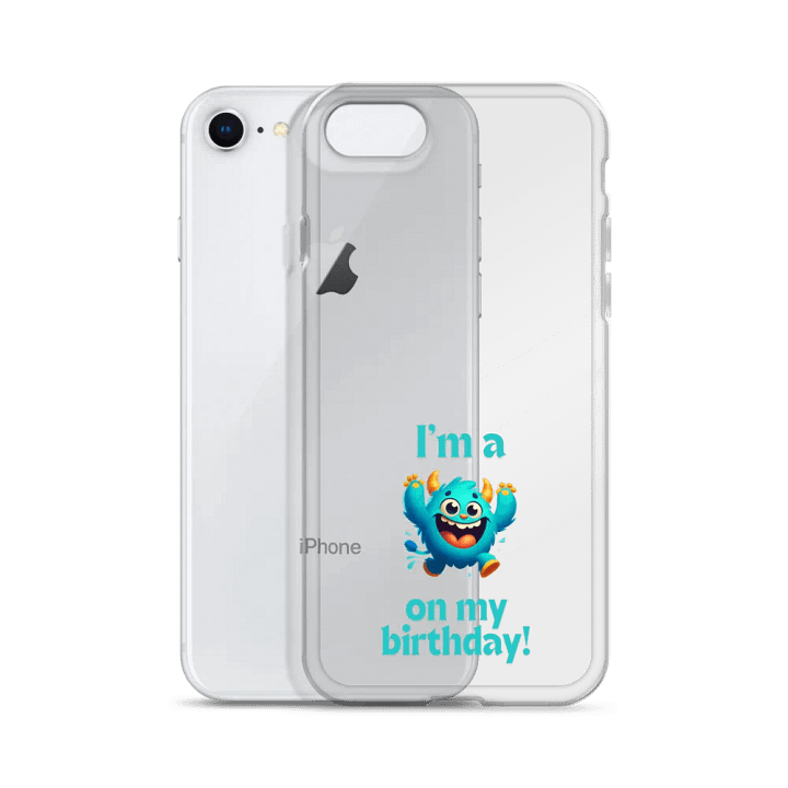 Birthday Monster Clear iPhone Case product image (51)