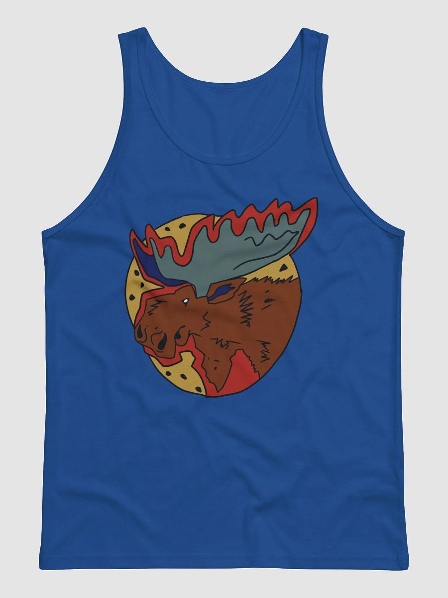 Vapormoose unisex jersey tank top product image (2)