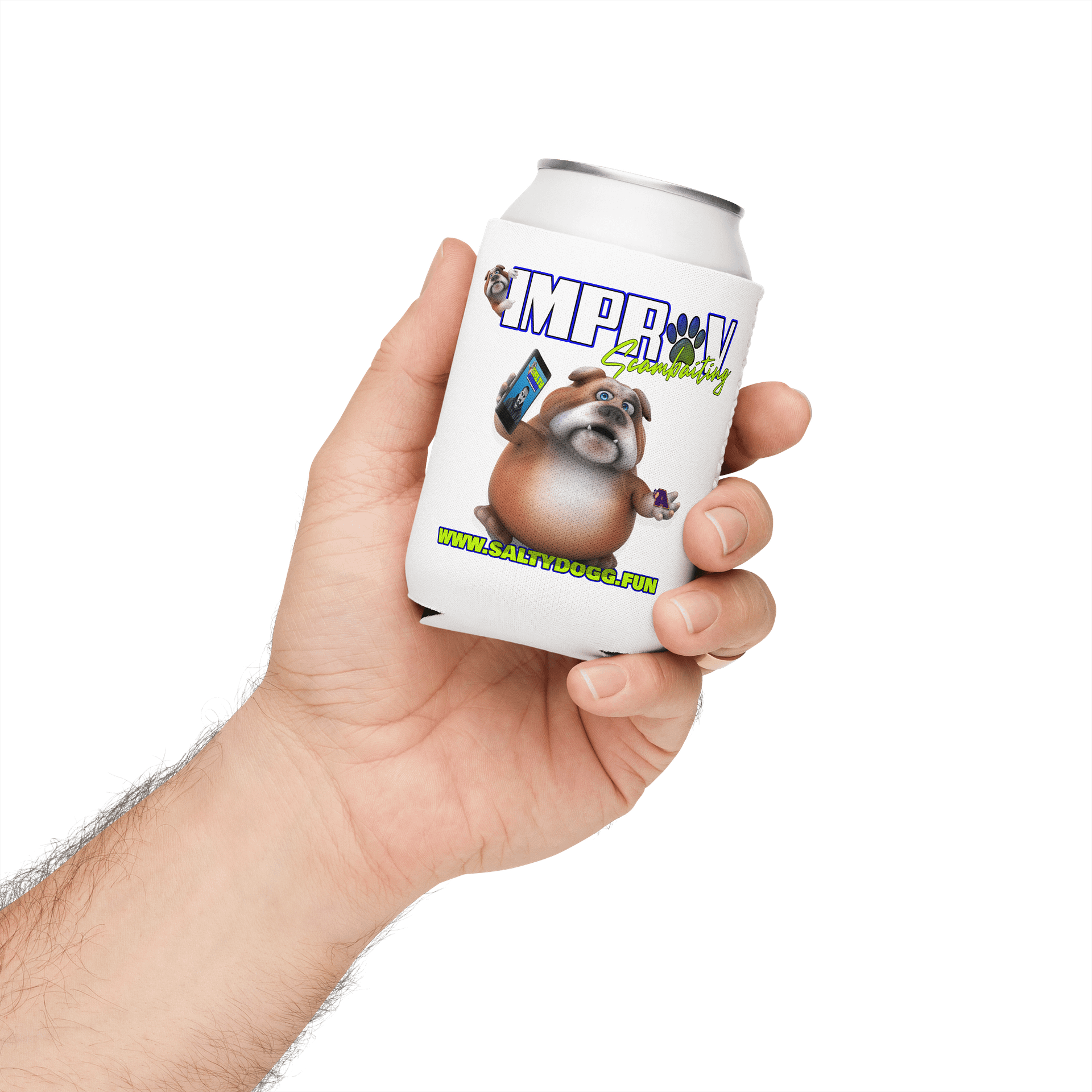 Salty Dogg / IMPROV Scambaiting Can Cooler product image (3)