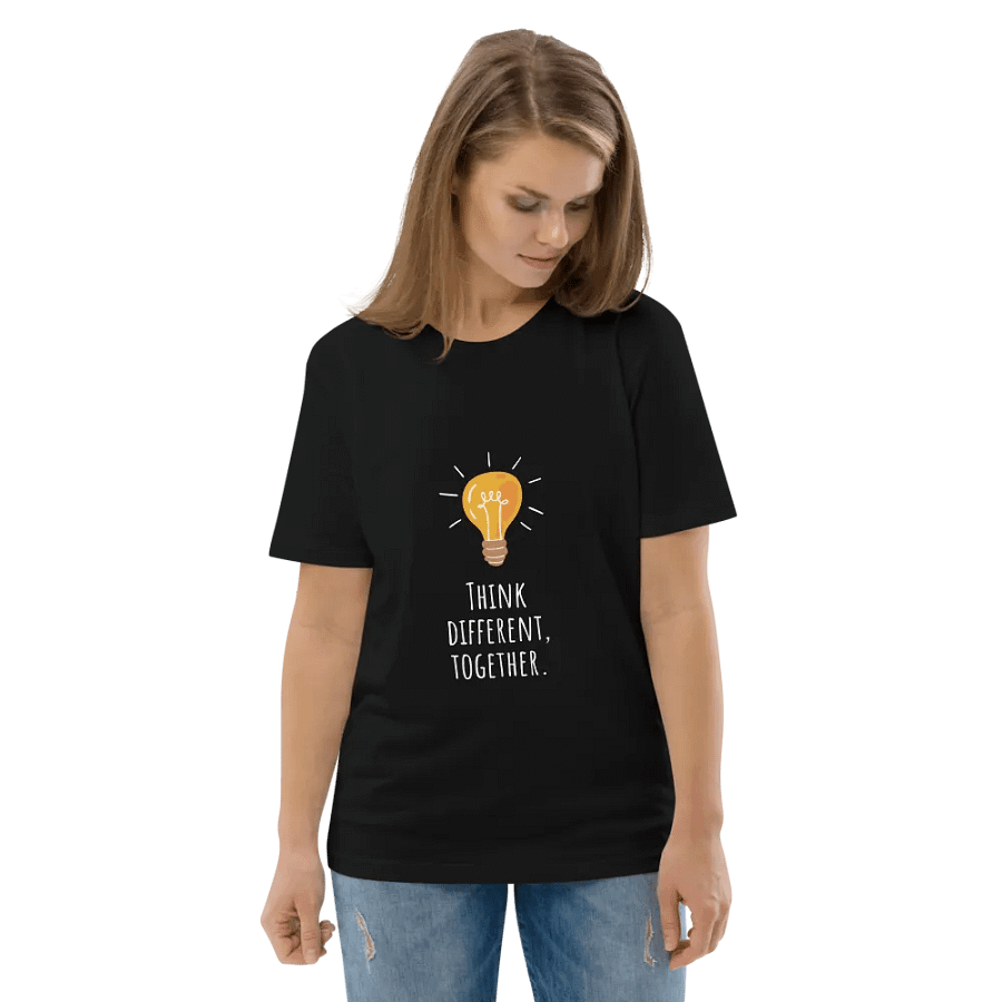 THINK DIFFERENT, TOGETHER. T-Shirt - 100% cotton product image (10)