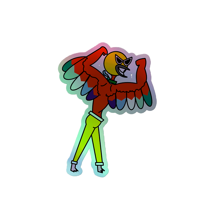 Superhomo! Eudo MLM Yellow Holo Sticker! product image (2)