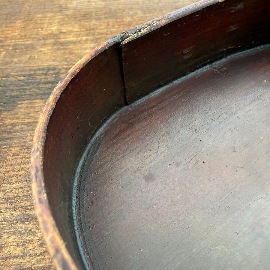 🎎 Antique Meiji–Taishō Ikawa Menpa Bento Box – Hinoki & Cherry Bark – Japan Antique Roadshow product image (6)