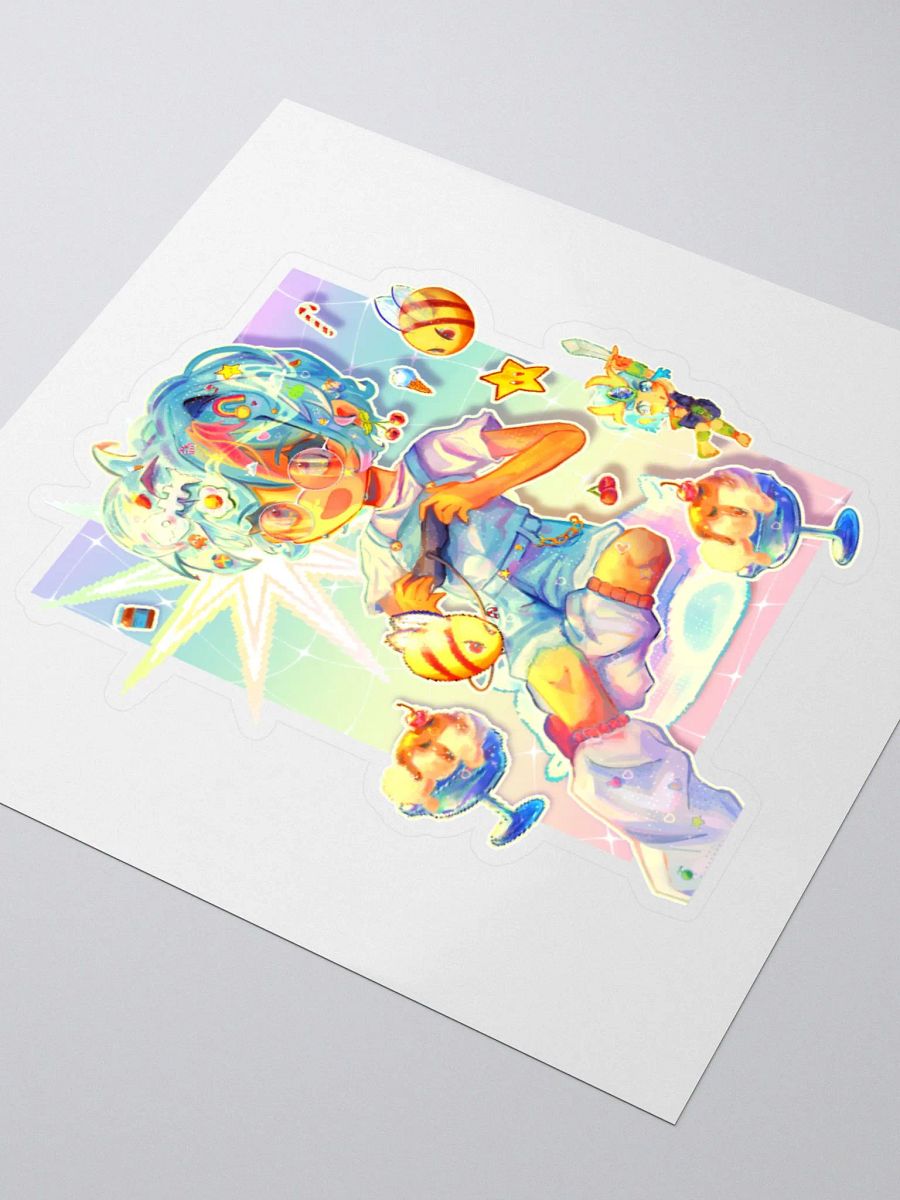 GlitchKraft 5-Year Anniversary Stickers product image (9)