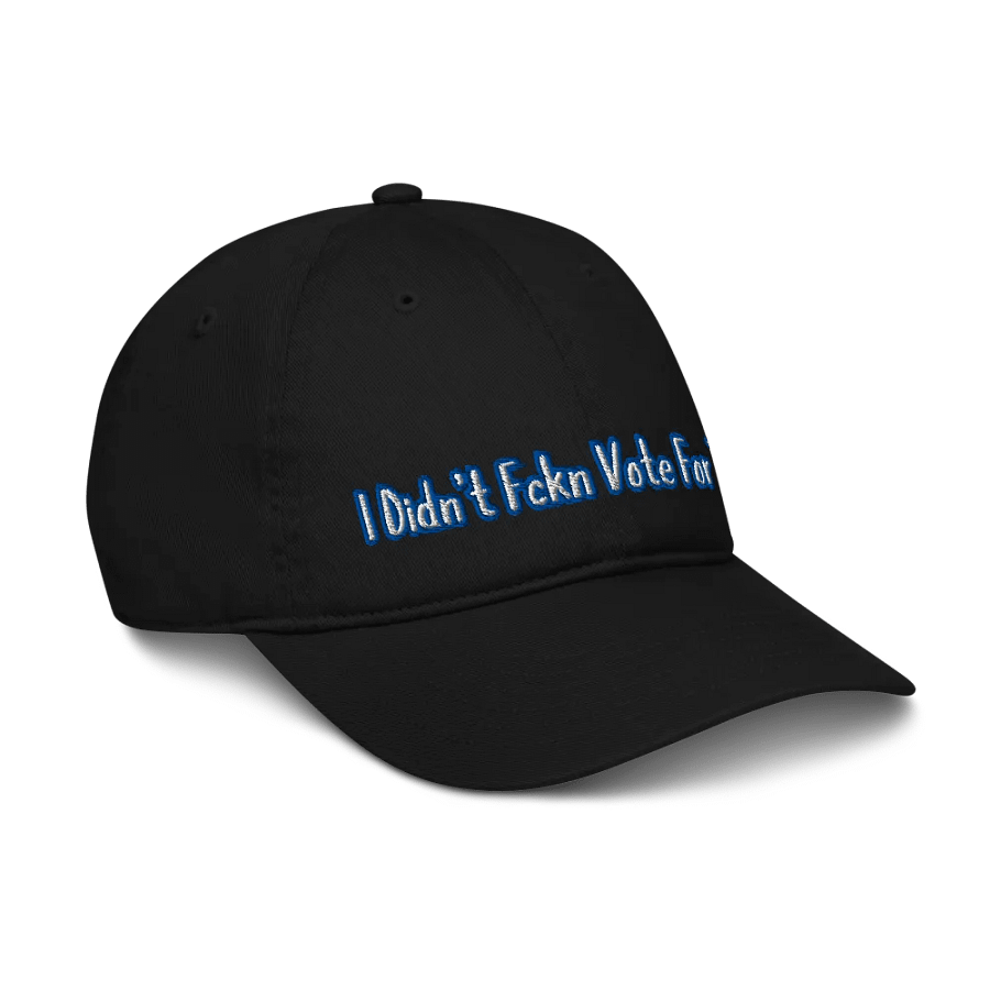 Resistor, I Didn't Fckn Vote for This (words only), NSFW Embroidered Hat product image (6)