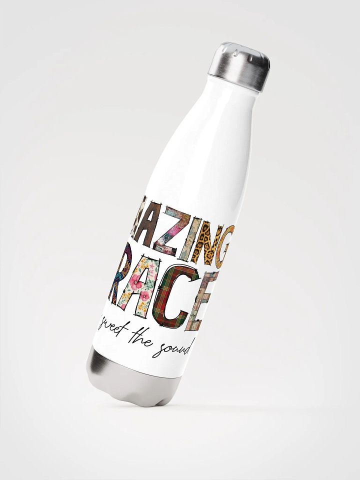 Amazing Grace Stainless Steel Water Bottle product image (2)