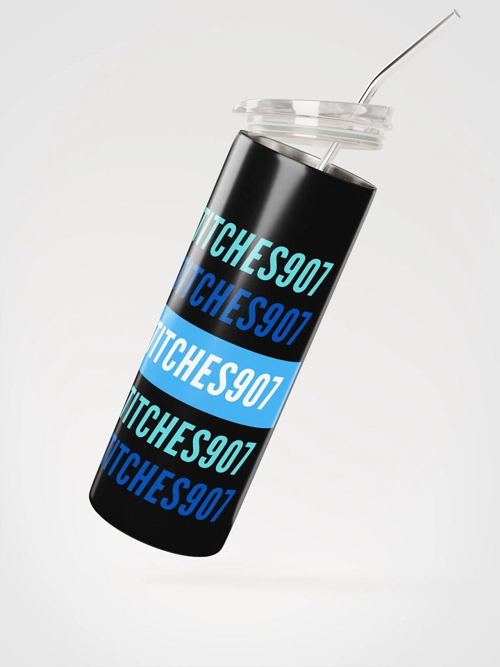 Blue stitches tumbler product image (4)