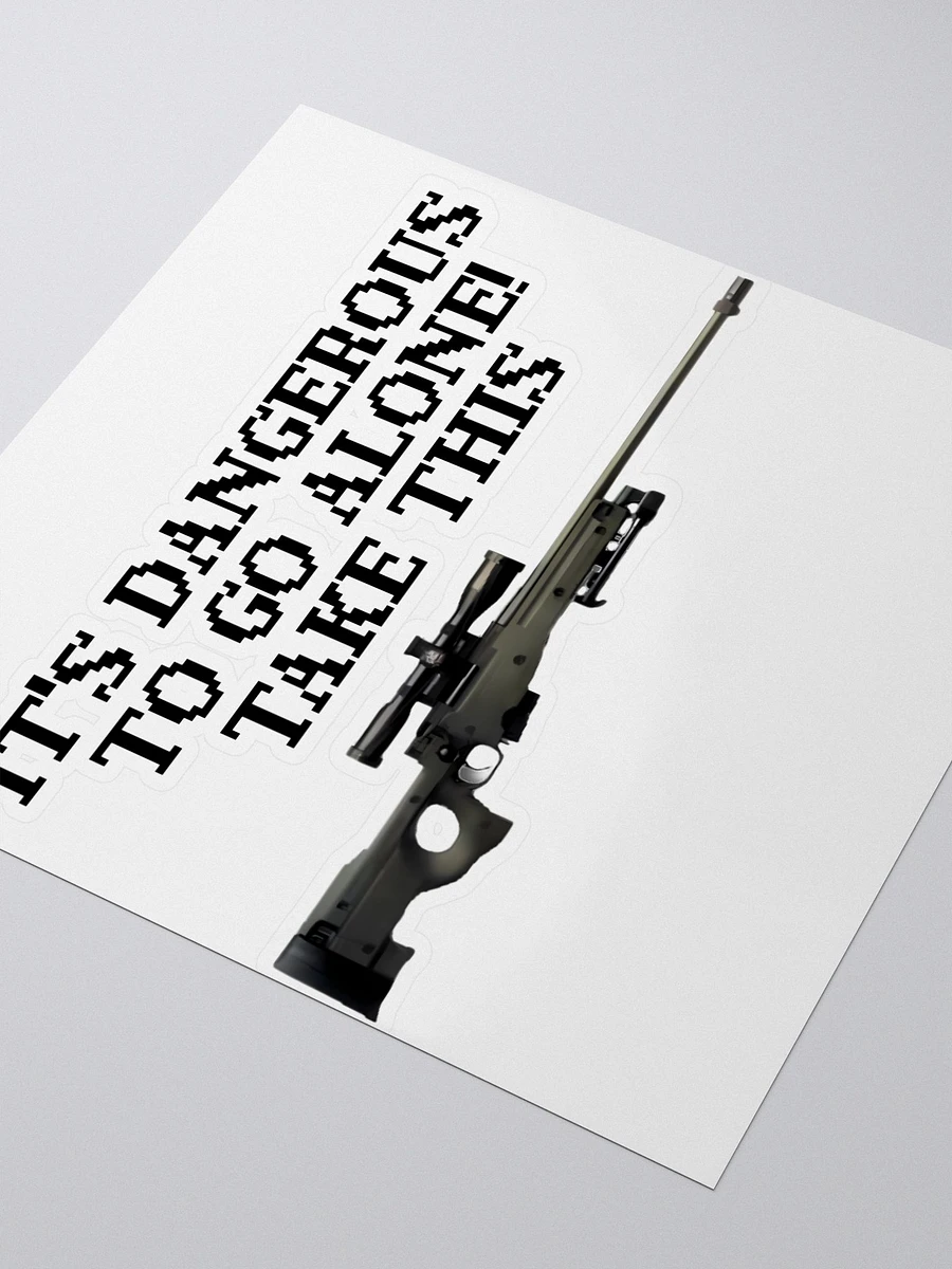 It's Dangerous to Go Alone! Take This AWP Stickers product image (3)