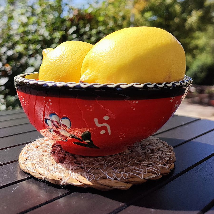 Handcrafted Bowl, Ceramic 4.7"/12 cm (Red) – Unique Turkish Pottery for Home Decor — handmade pottery, handmade ceramic, home decor, handmade gift product image (5)