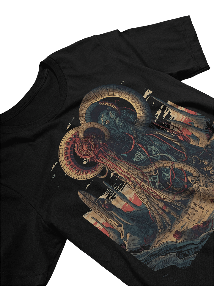 Horned Space Creature Lightweight T-Shirt product image (2)