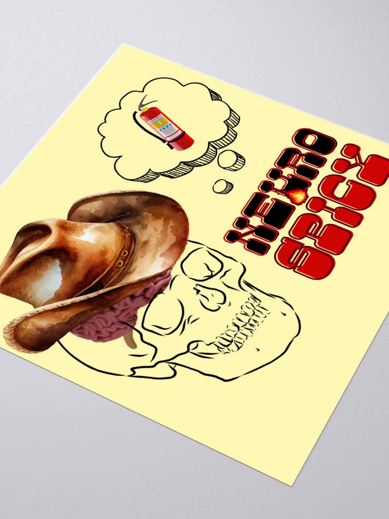 NEUROSPICY die-cut sticker product image (3)