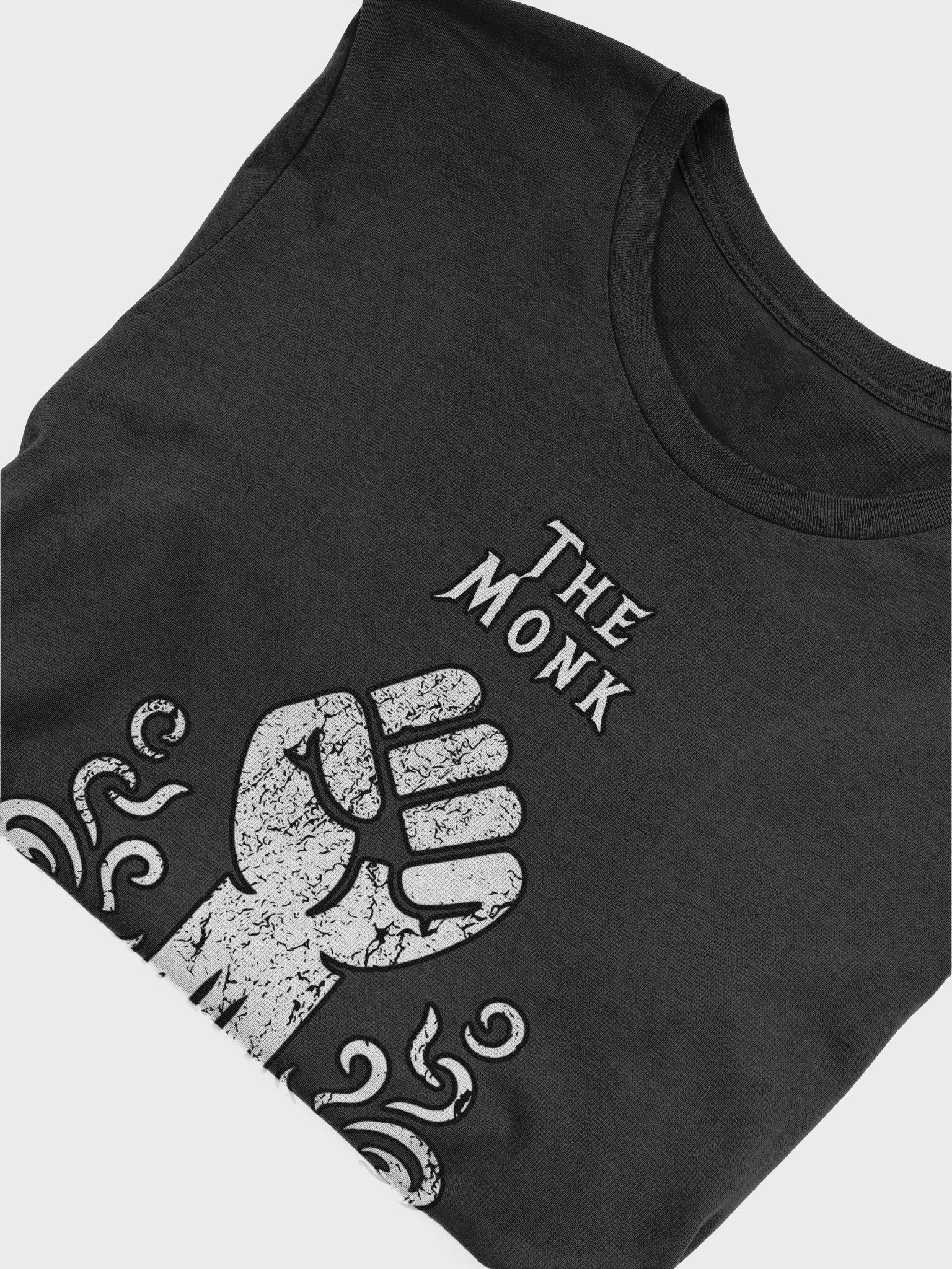 Monk Shirt, Grunge Tarot-Inspired Roleplaying Class Symbol Tee product image (40)