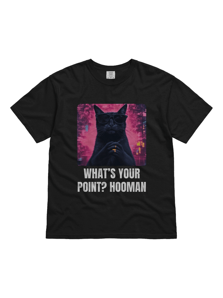 What's your point Hooman! Tee product image (1)