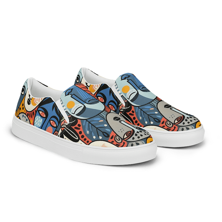 Faces Art Canvas Shoes product image (2)