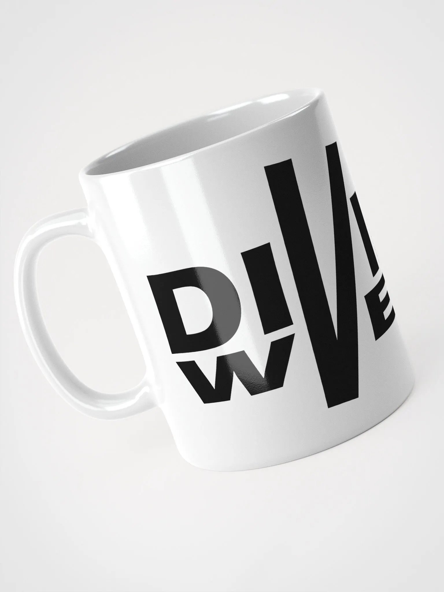 Divided We Fall - Black - White Glossy Mug product image (5)