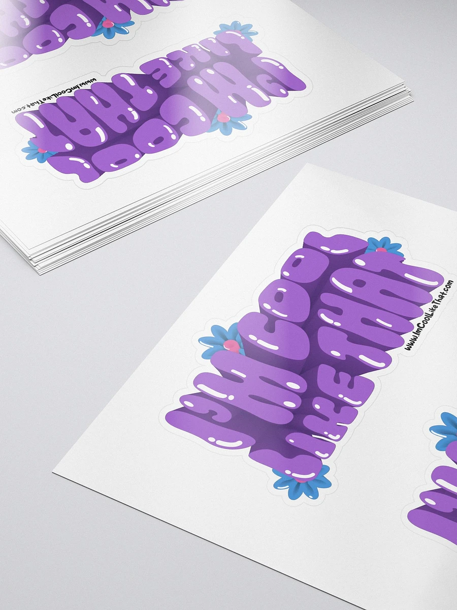 I'm Cool Like That - Grape Sticker product image (3)