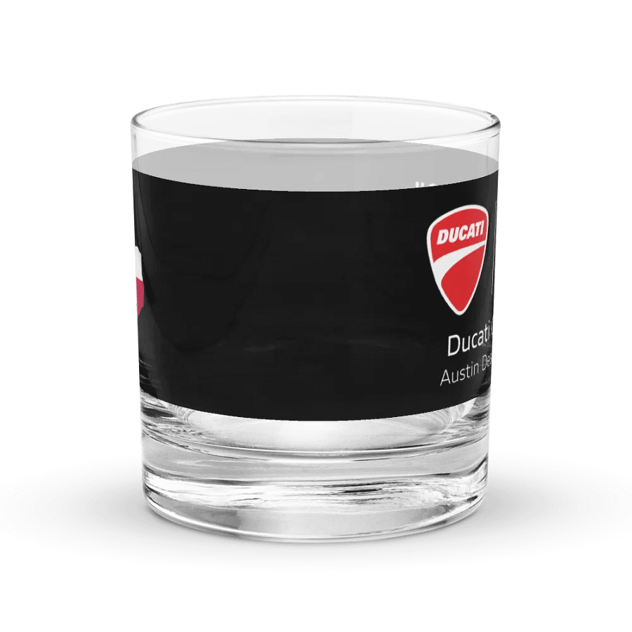 Official Austin DOC Rocks Glass product image (4)