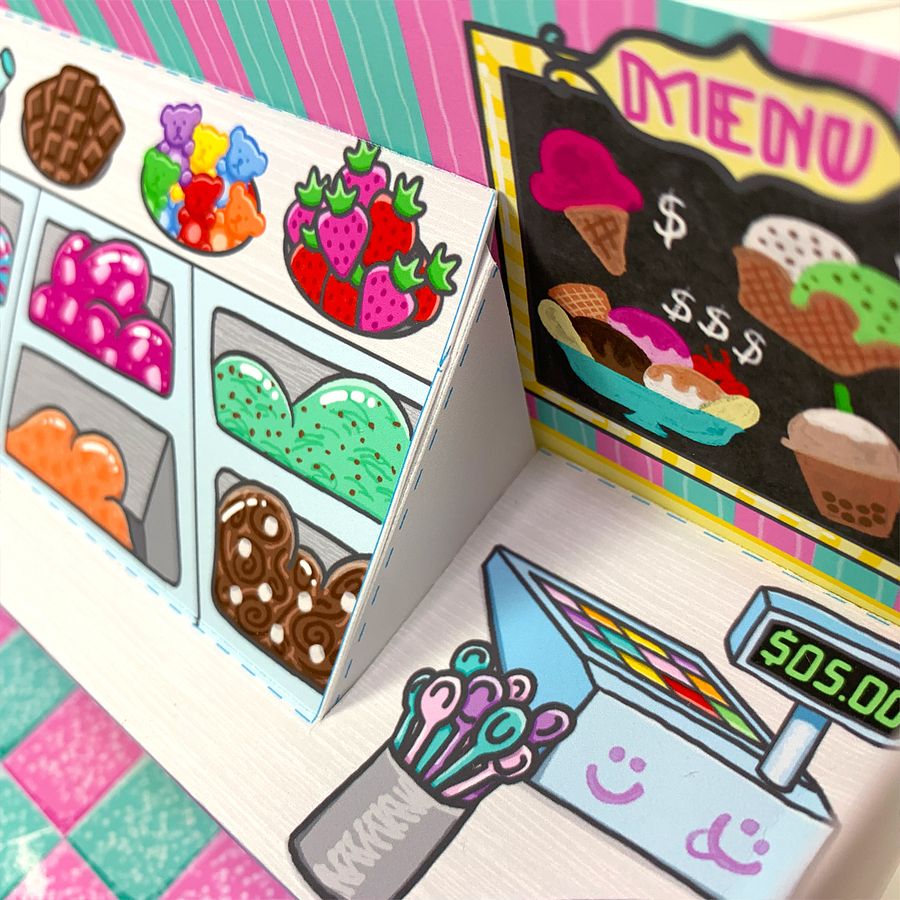 Ice Cream Shop in a Tissue Box product image (10)