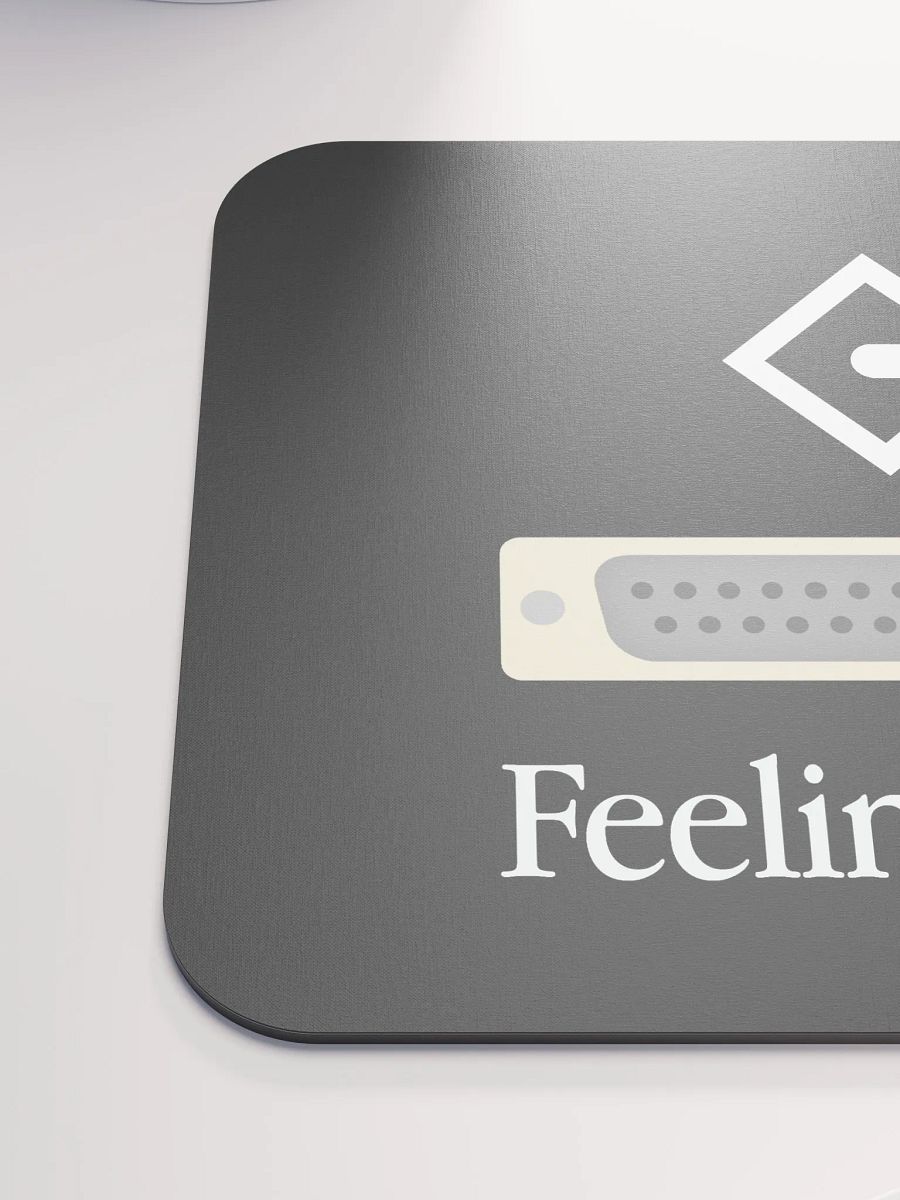 Feelin' SCSI Mouse Pad (Black) product image (6)