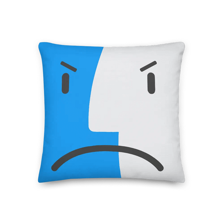Happy/Angry Computer Pillow product image (2)