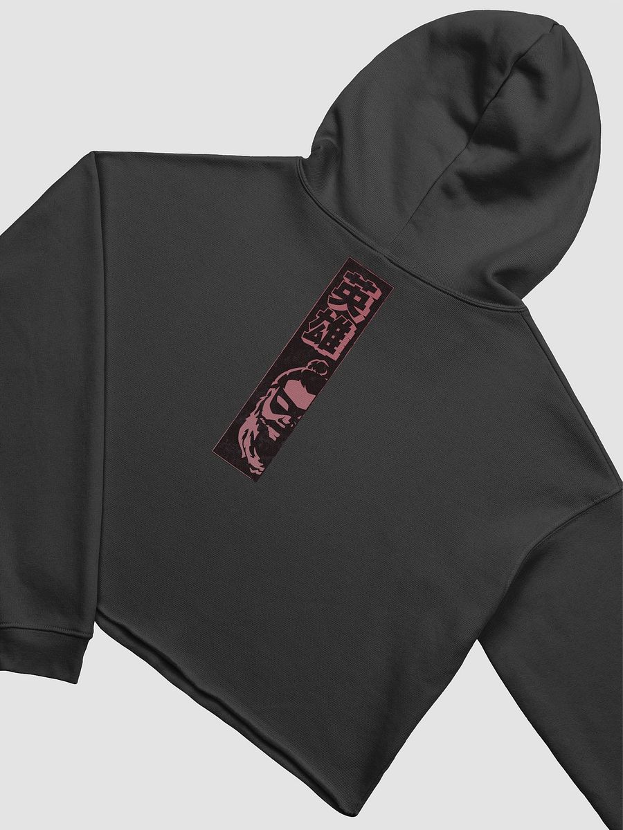Nihon Heathens Crop Top Hoodie - Pale Red product image (4)