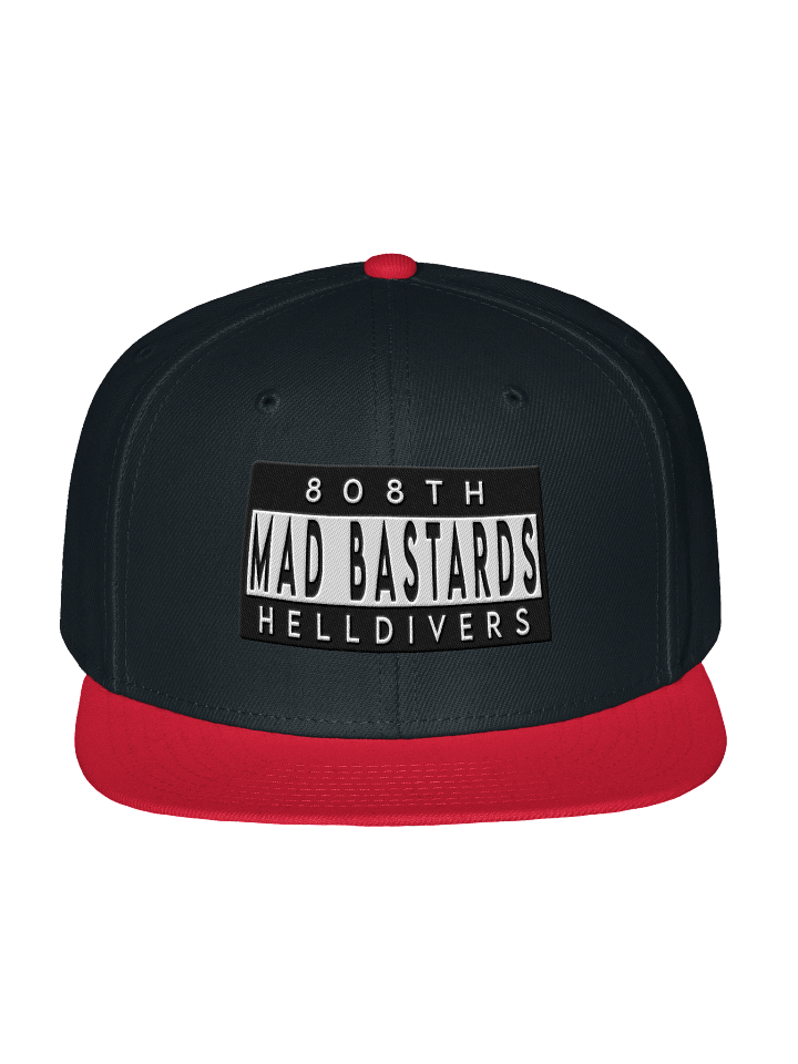 808th Mad Bastards Parental Advisory Flatbill Cap product image (1)