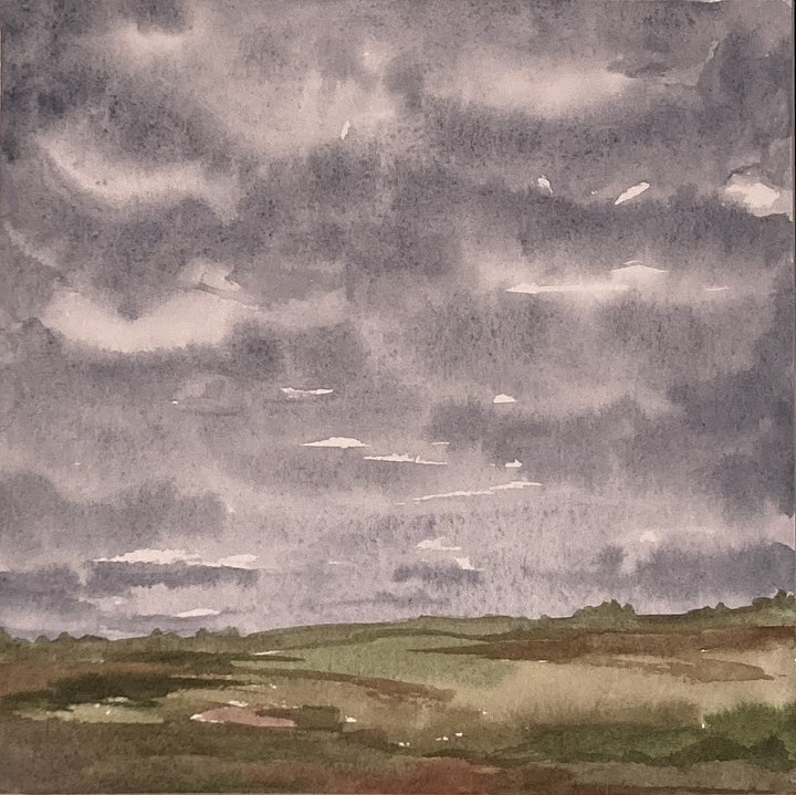 Original watercolor painting: First Day Hike product image (1)