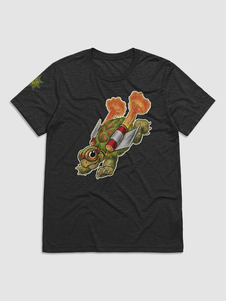 Jetpack Tortoise - SharpTattoos @ Strega Rose Tattoo Arts Triblend T-Shirt product image (1)