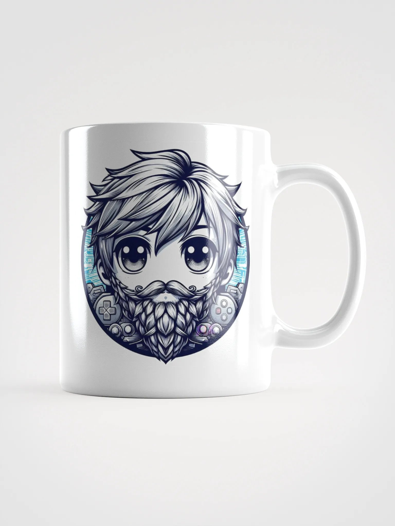 Gamer's Beard Mug product image (1)