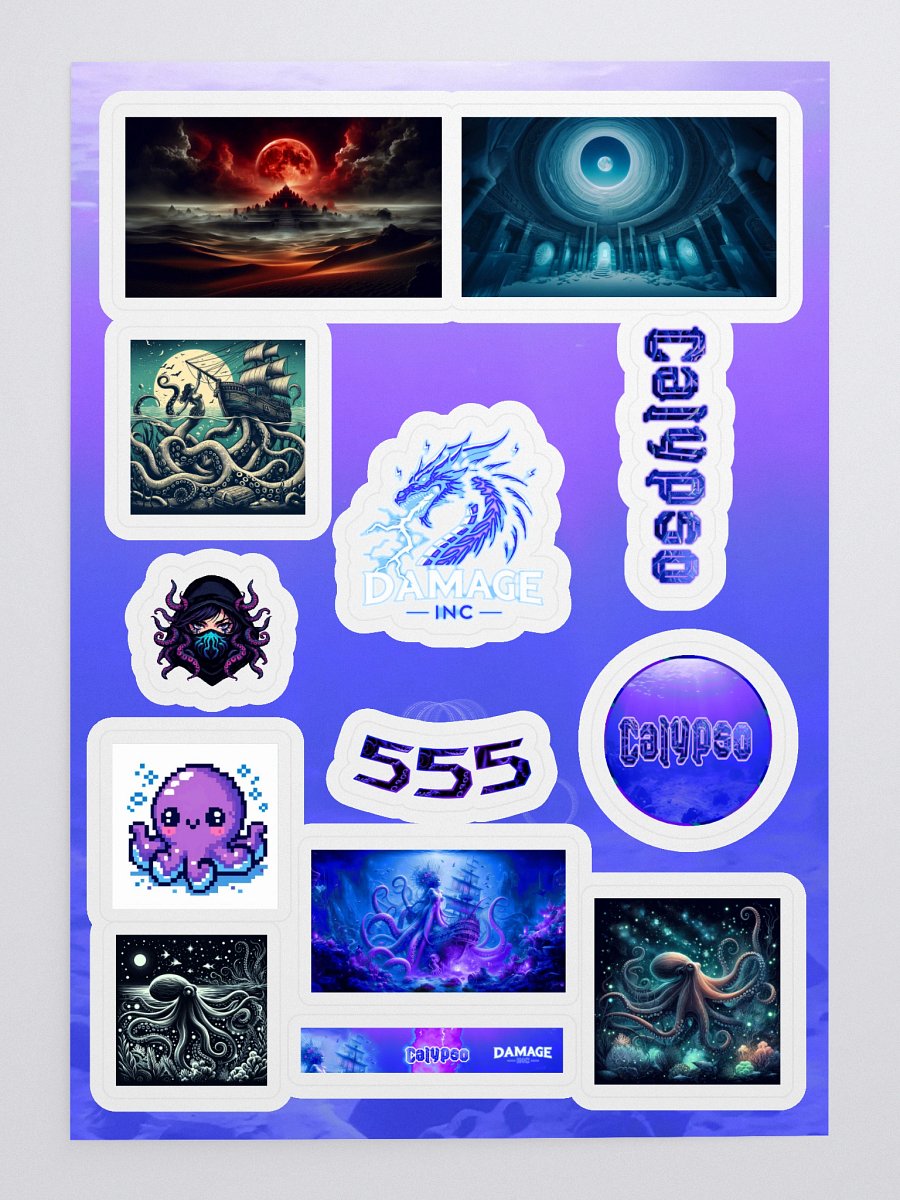 Calypso Sticker Sheet product image (3)