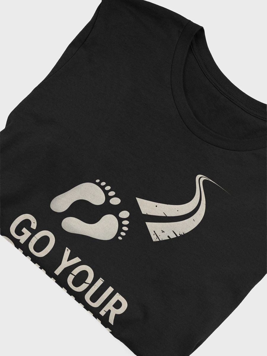 Go Your Own Way Graphic Tee | Footprint & Path Design T-Shirt product image (5)