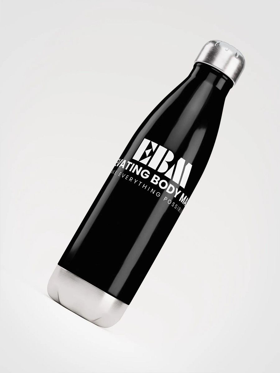EBM Stainless Steel Water Bottle (Black) product image (4)