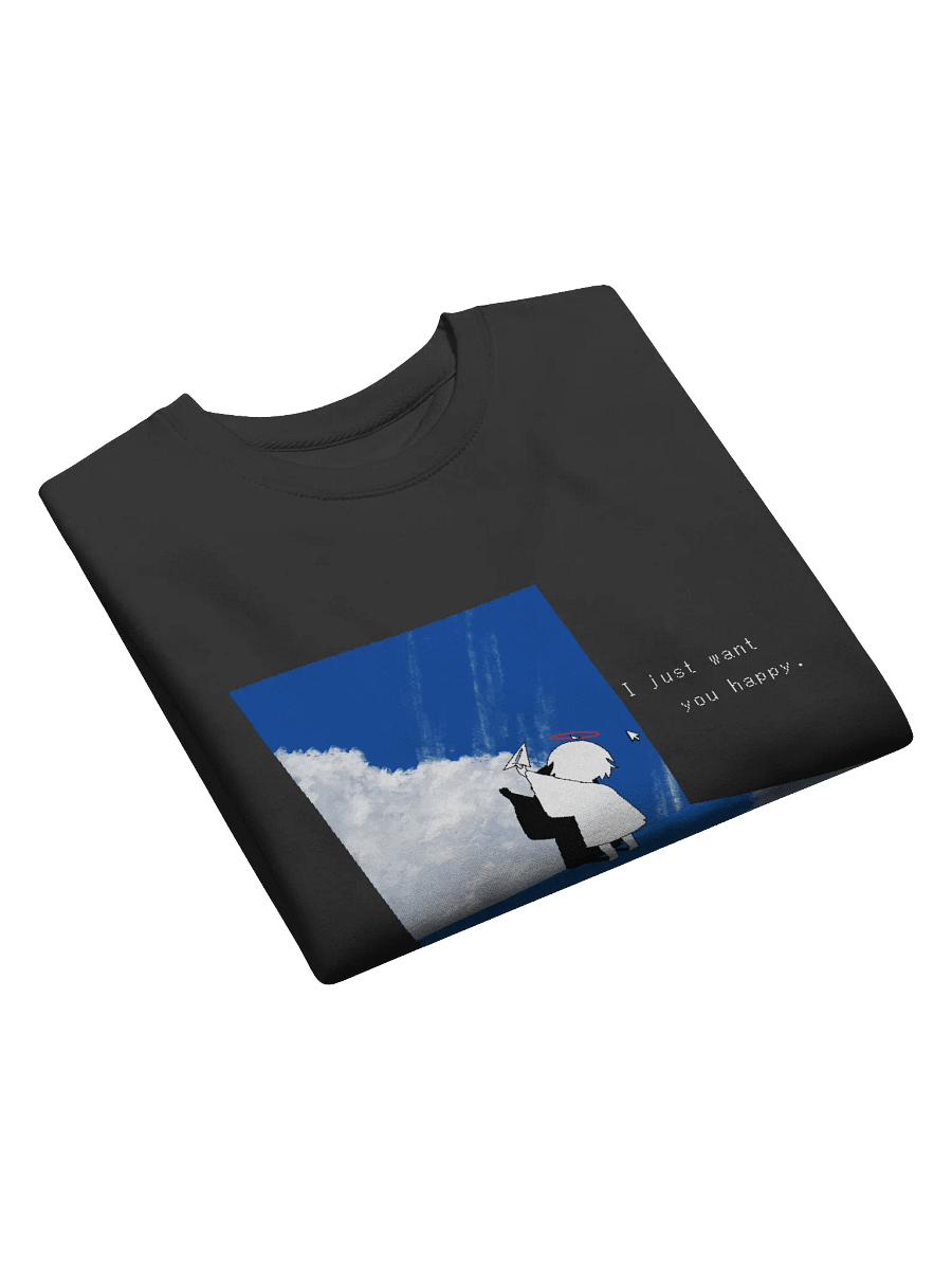 Happy. ( Sweatshirt ) product image (3)