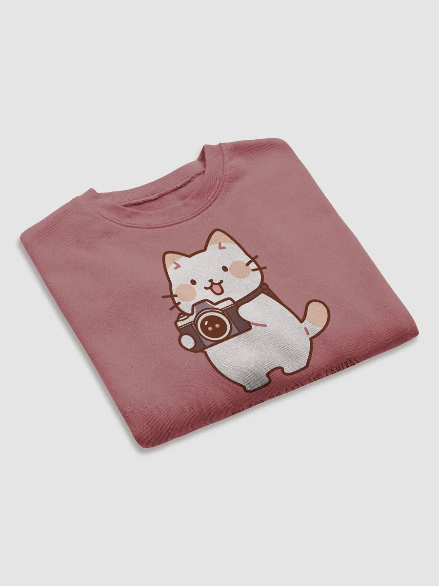 Cats and Cameras Cropped Sweatshirt product image (15)